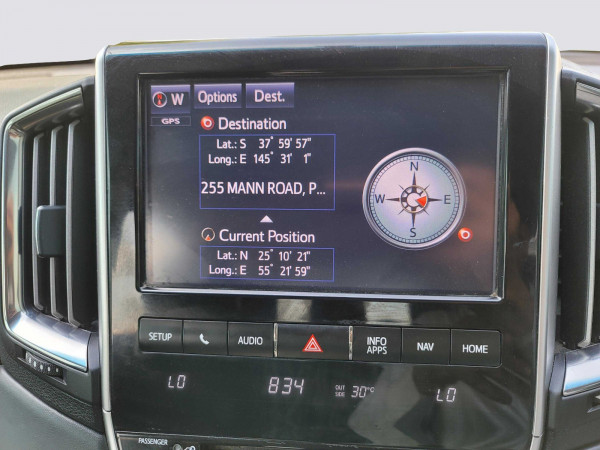 Toyota Land Cruiser 2020/ Grey RHD Diesel AT SUV 4WD view 4