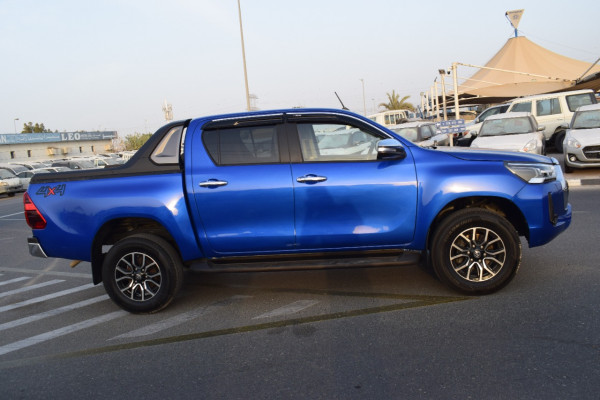 Toyota Hilux 2017  Blue RHD Diesel AT Pickup 4WD