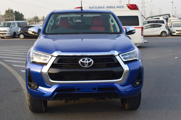 Toyota Hilux 2017  Blue RHD Diesel AT Pickup 4WD view 13
