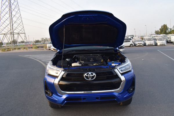 Toyota Hilux 2017  Blue RHD Diesel AT Pickup 4WD view 17