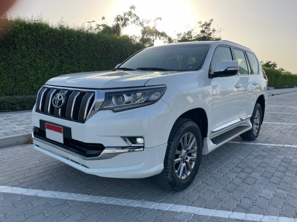 Toyota LAND CRUISER PRADO 2020/ White LHD Petrol AT SUV 4WD