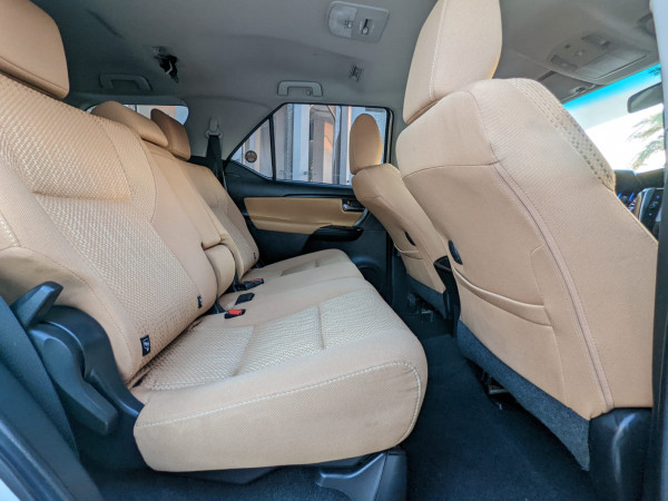 Toyota Fortuner 2021  White LHD Petrol AT SUV 4WD view 2