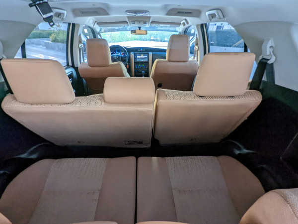 Toyota Fortuner 2021  White LHD Petrol AT SUV 4WD view 3