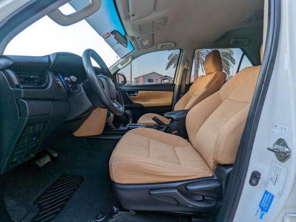 Toyota Fortuner 2021  White LHD Petrol AT SUV 4WD view 5