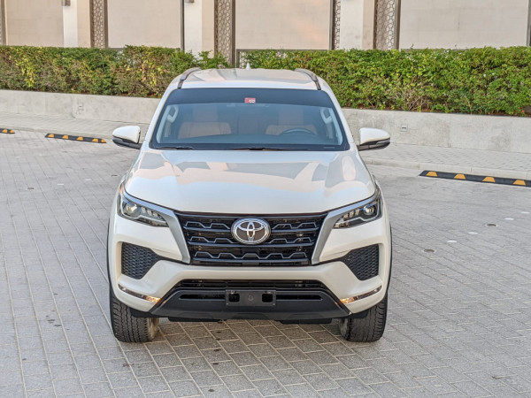 Toyota Fortuner 2021  White LHD Petrol AT SUV 4WD view 14