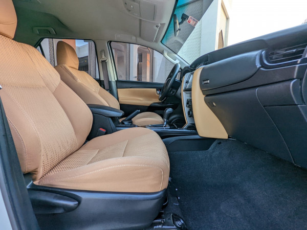 Toyota Fortuner 2021  White LHD Petrol AT SUV 4WD view 15
