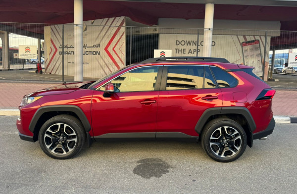 Toyota RAV 4 2019  Wine LHD Petrol AT SUV Crossover 2WD view 9