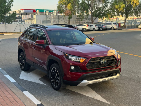 Toyota RAV 4 2019  Wine LHD Petrol AT SUV Crossover 2WD view 16