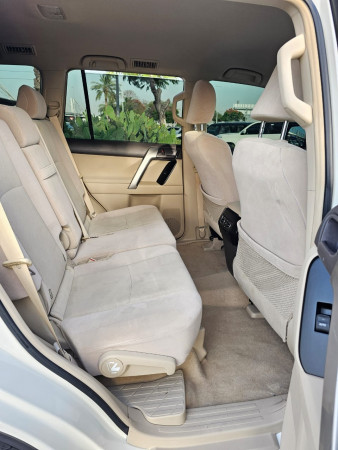 Toyota LAND CRUISER PRADO 2019  White LHD Petrol AT SUV 4WD view 3