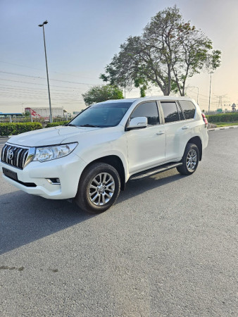 Toyota LAND CRUISER PRADO 2019  White LHD Petrol AT SUV 4WD view 6