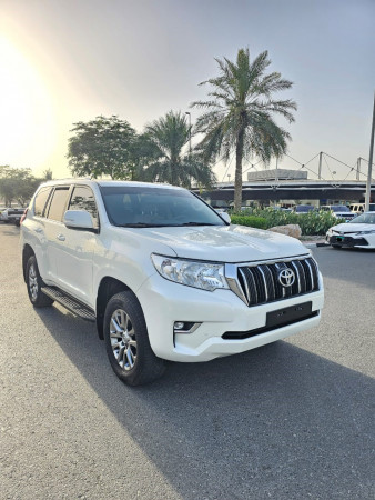 Toyota LAND CRUISER PRADO 2019  White LHD Petrol AT SUV 4WD view 12