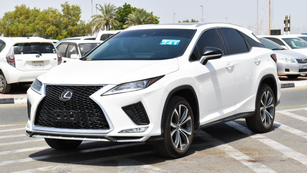 Lexus RX 350 2021/ White RHD Petrol AT SUV Crossover 4WD view 10