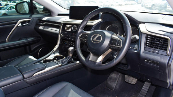 Lexus RX 350 2021/ White RHD Petrol AT SUV Crossover 4WD view 16