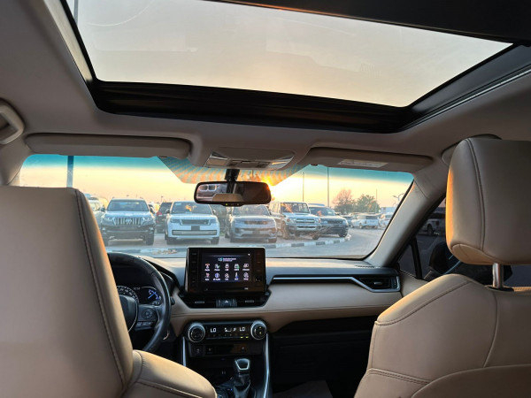 Toyota RAV 4 2020/ Black LHD Hybrid AT SUV Crossover 2WD view 6