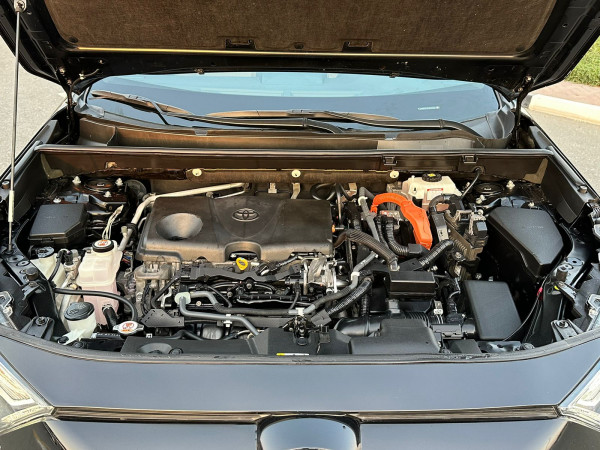 Toyota RAV 4 2020/ Black LHD Hybrid AT SUV Crossover 2WD view 9