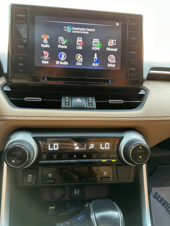 Toyota RAV 4 2020/ Black LHD Hybrid AT SUV Crossover 2WD view 11