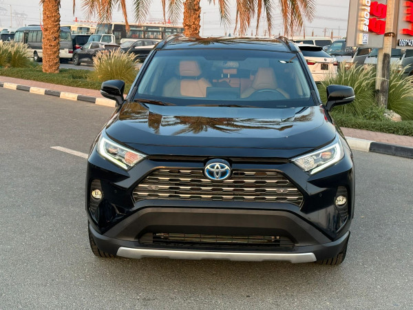 Toyota RAV 4 2020/ Black LHD Hybrid AT SUV Crossover 2WD view 12