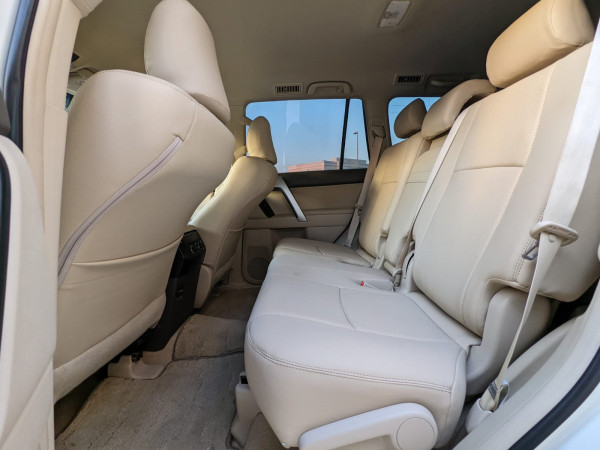 Toyota LAND CRUISER PRADO 2022/ White LHD Petrol AT SUV 4WD view 4