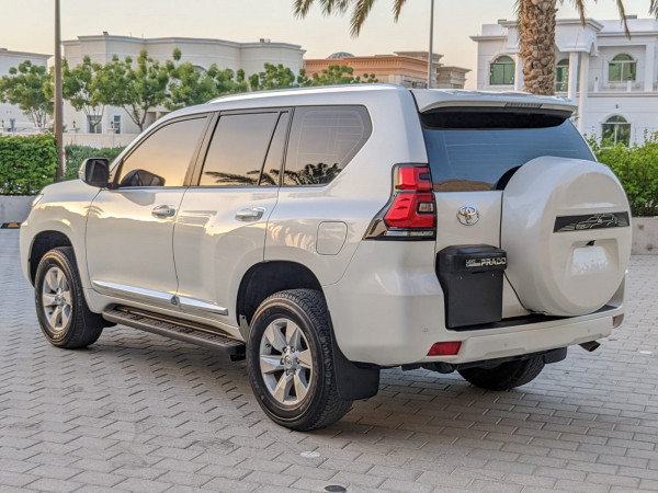 Toyota LAND CRUISER PRADO 2022/ White LHD Petrol AT SUV 4WD view 12