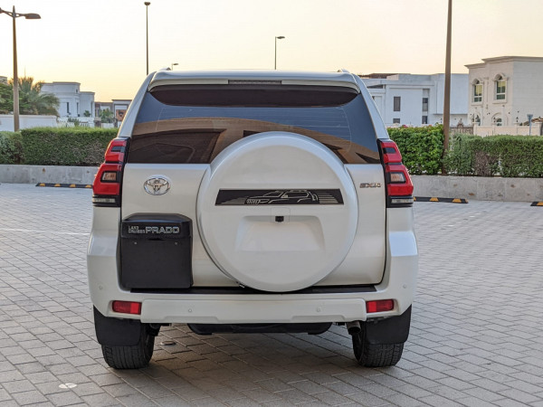 Toyota LAND CRUISER PRADO 2022/ White LHD Petrol AT SUV 4WD view 13