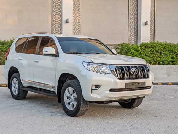 Toyota LAND CRUISER PRADO 2022/ White LHD Petrol AT SUV 4WD view 19