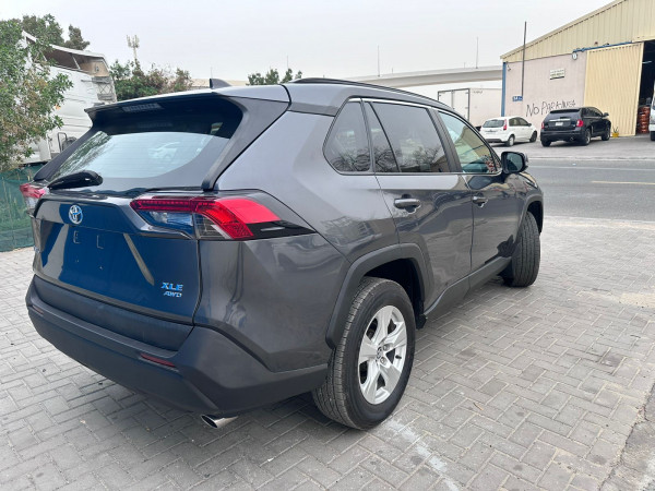 Toyota RAV 4 2020  Grey LHD Petrol AT SUV Crossover 4WD view 6