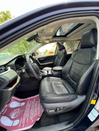 Toyota RAV 4 2020  Blue LHD Petrol AT SUV Crossover 4WD view 7
