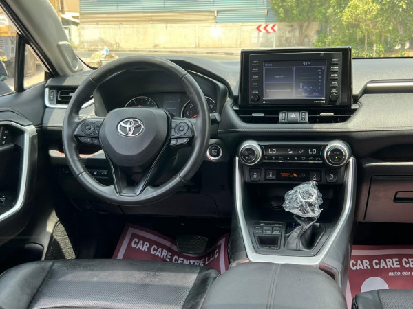 Toyota RAV 4 2020  Blue LHD Petrol AT SUV Crossover 4WD view 8
