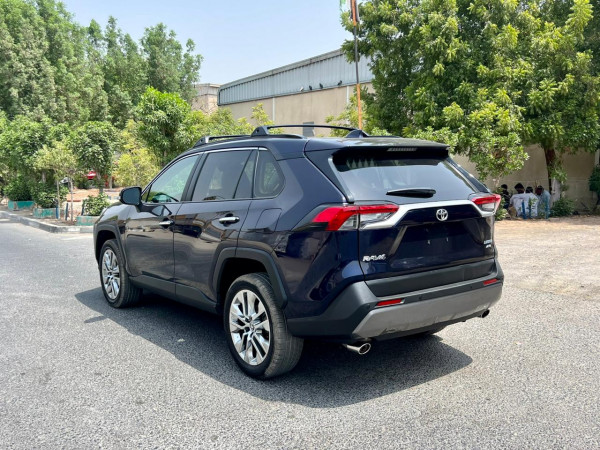 Toyota RAV 4 2020  Blue LHD Petrol AT SUV Crossover 4WD view 16