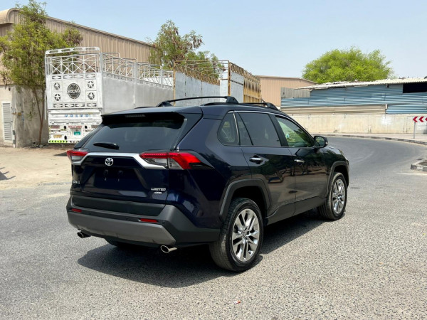 Toyota RAV 4 2020  Blue LHD Petrol AT SUV Crossover 4WD view 17