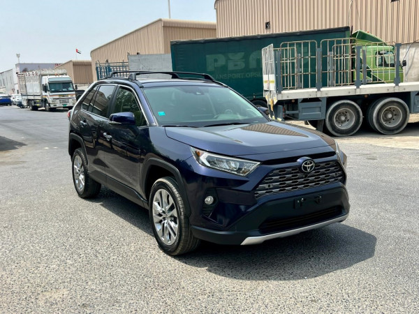 Toyota RAV 4 2020  Blue LHD Petrol AT SUV Crossover 4WD view 22