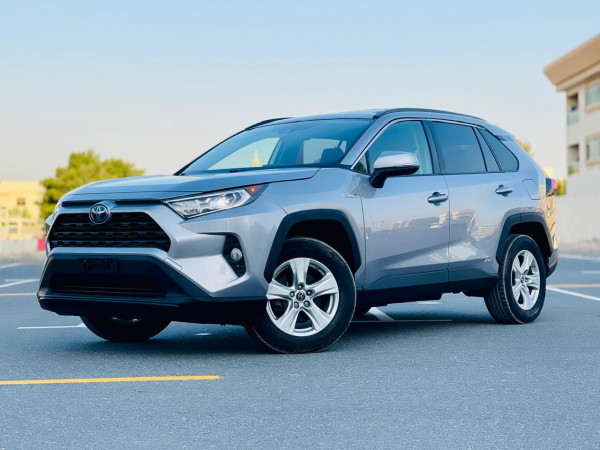 Toyota RAV 4 2019/ Silver LHD Hybrid AT SUV Crossover 2WD view 5