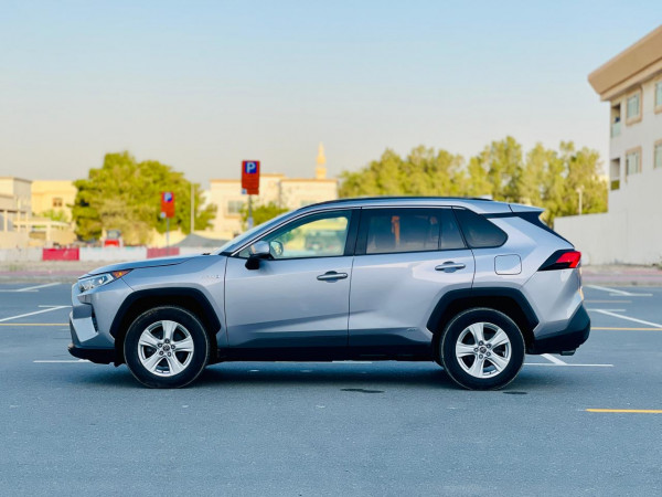 Toyota RAV 4 2019/ Silver LHD Hybrid AT SUV Crossover 2WD view 7