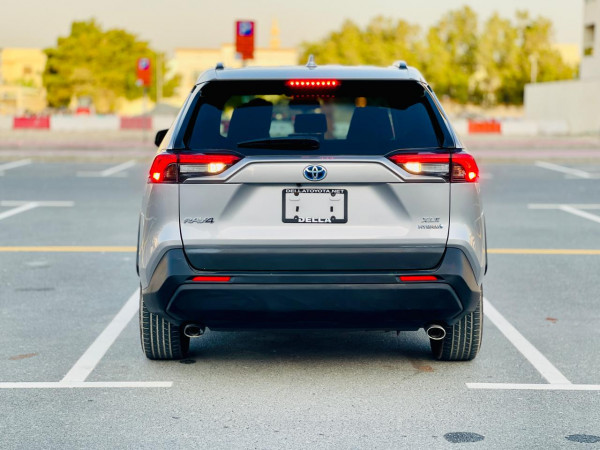 Toyota RAV 4 2019/ Silver LHD Hybrid AT SUV Crossover 2WD view 9