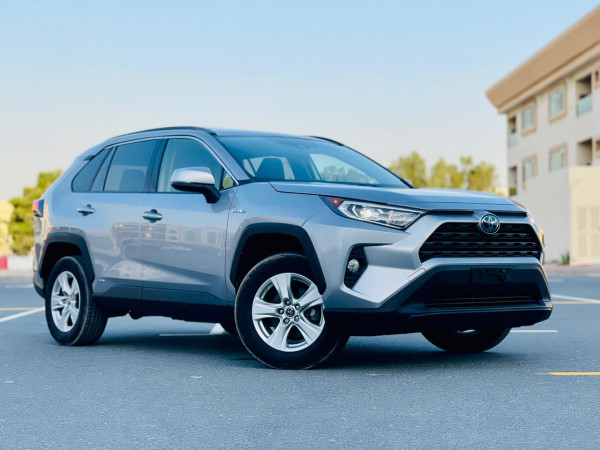 Toyota RAV 4 2019/ Silver LHD Hybrid AT SUV Crossover 2WD view 13