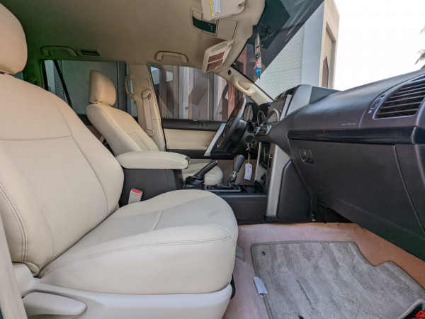 Toyota LAND CRUISER PRADO 2010/ White LHD Petrol AT SUV 4WD view 2