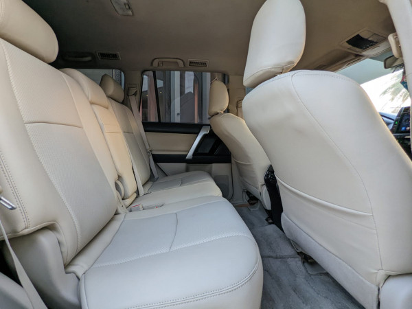 Toyota LAND CRUISER PRADO 2010/ White LHD Petrol AT SUV 4WD view 4
