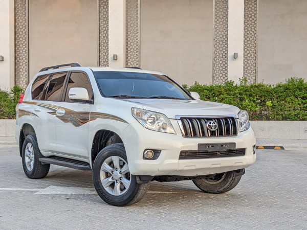 Toyota LAND CRUISER PRADO 2010/ White LHD Petrol AT SUV 4WD view 9