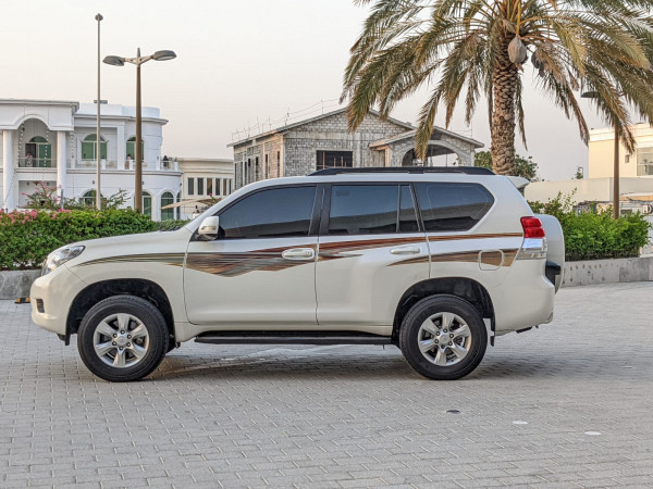 Toyota LAND CRUISER PRADO 2010/ White LHD Petrol AT SUV 4WD view 10