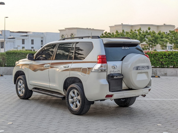 Toyota LAND CRUISER PRADO 2010/ White LHD Petrol AT SUV 4WD view 11