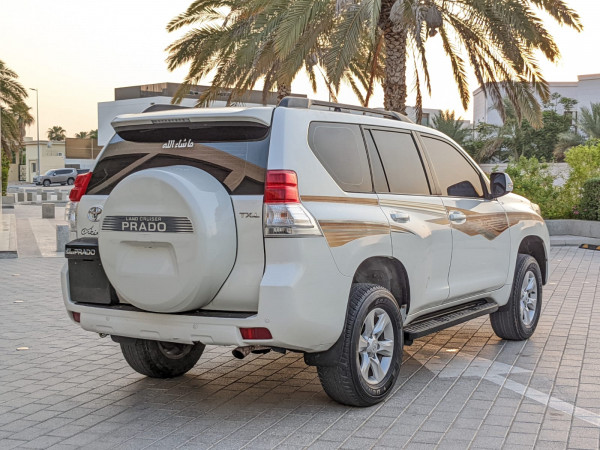 Toyota LAND CRUISER PRADO 2010/ White LHD Petrol AT SUV 4WD view 13