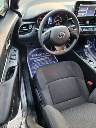 Toyota C HR 2019  Silver LHD Petrol AT SUV Crossover 2WD view 2