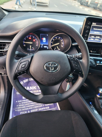 Toyota C HR 2019  Silver LHD Petrol AT SUV Crossover 2WD view 10