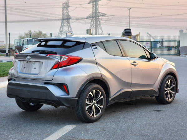 Toyota C HR 2019  Silver LHD Petrol AT SUV Crossover 2WD view 15
