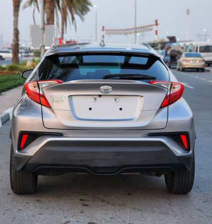 Toyota C HR 2019  Silver LHD Petrol AT SUV Crossover 2WD view 18