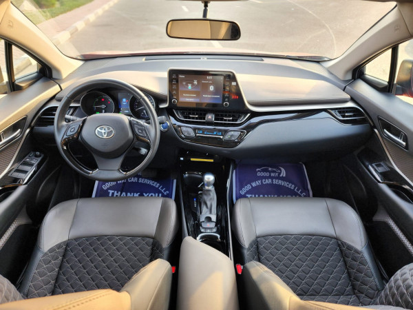 Toyota C HR 2022/ Red LHD Hybrid AT SUV Crossover 2WD view 8