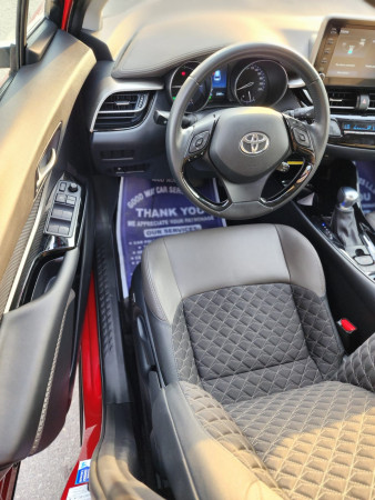 Toyota C HR 2022/ Red LHD Hybrid AT SUV Crossover 2WD view 9