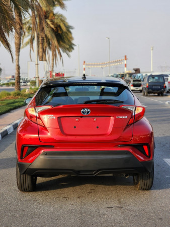 Toyota C HR 2022/ Red LHD Hybrid AT SUV Crossover 2WD view 13