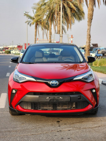 Toyota C HR 2022/ Red LHD Hybrid AT SUV Crossover 2WD view 14
