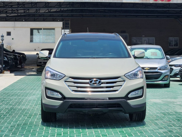 Hyundai Santa Fe 2013/ Tan LHD Diesel AT SUV Crossover 2WD view 10